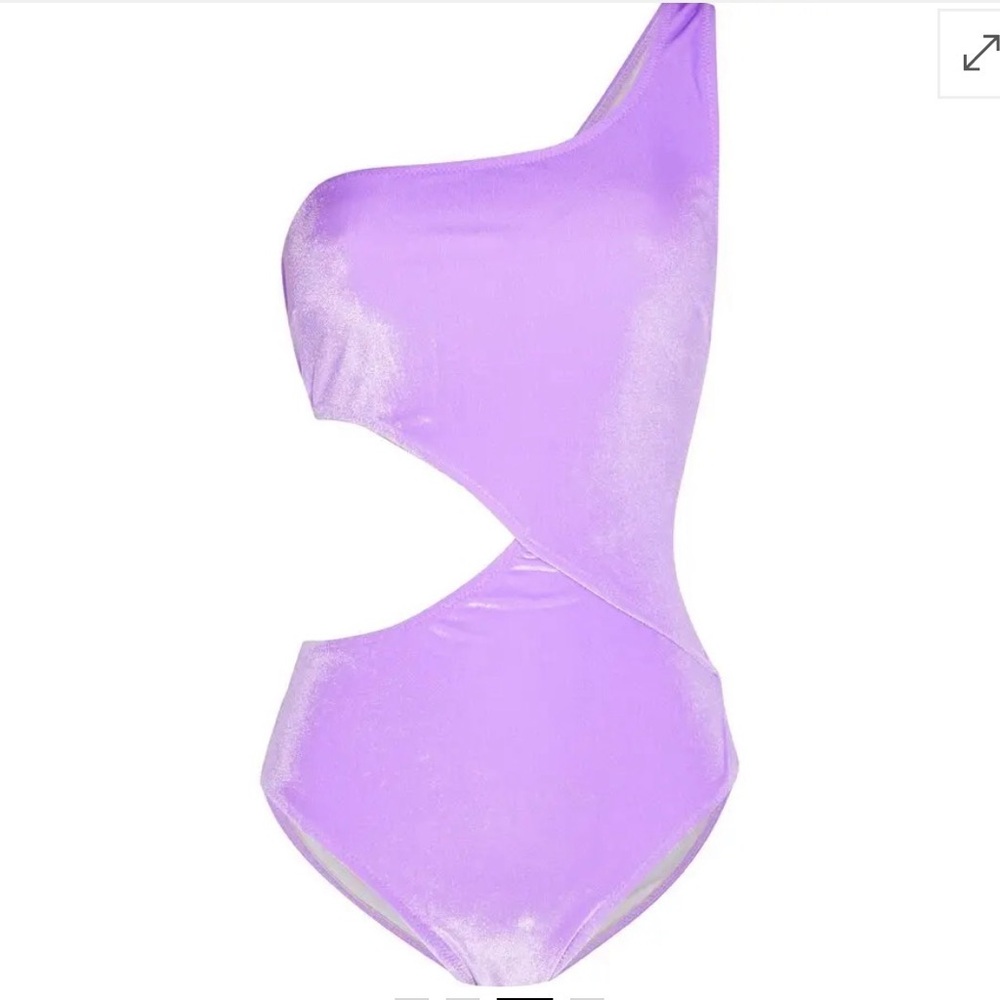 Velvet swimsuit